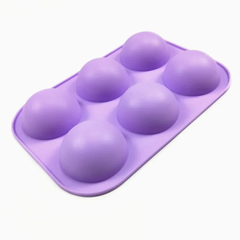 1PCS 3D Ball Round Half Sphere Silicone Molds for DIY Baking Pudding Mousse Chocolate Cake Mold Kitchen Accessories Tools