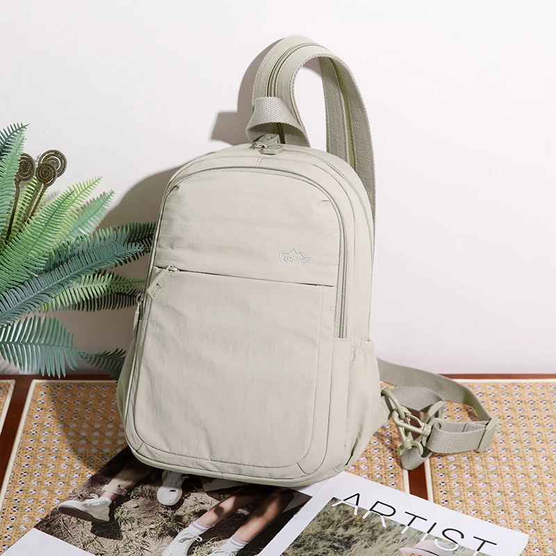 2026 New Waterproof Ladies Backpack Simple Solid Versatile Tone Multi Color Options Large Storage Outdoor Daily School Daypack