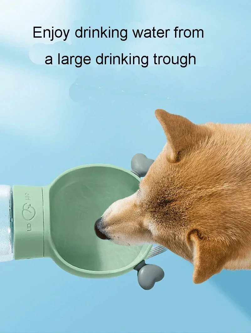 Portable Pet Dog Water Bottle For Small Large Dogs Travel Puppy Cat Drinking Bowl Outdoor Pet Water Dispenser Feeder Pet Product