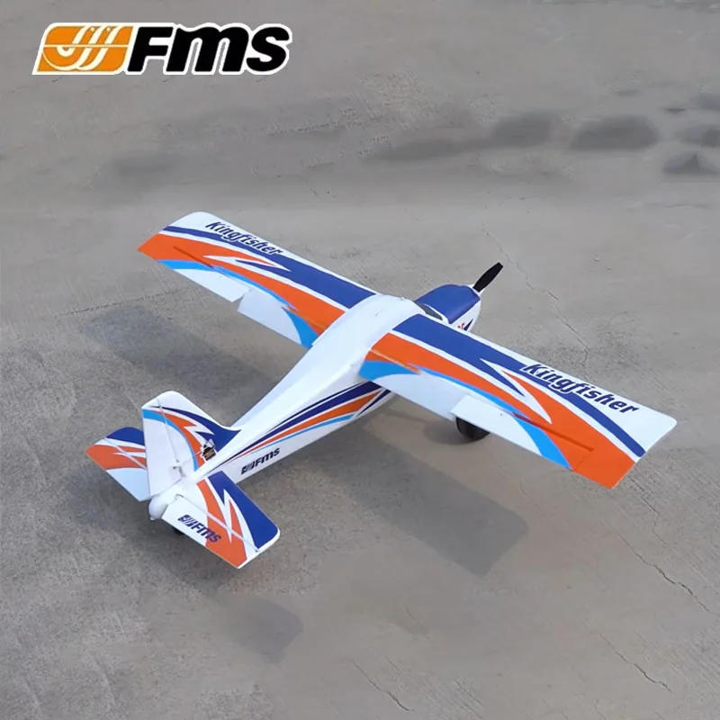 FMS RC Airplane 1400mm Kingfisher Training Coach Introduction Electric Remote Control Model Fixed Wing Buoy Foam Aircraft Toy