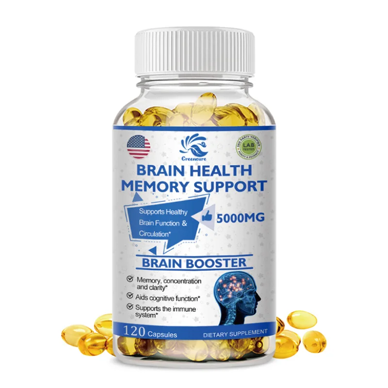 Improves Mood and Supports Healthy Brain. Helps to Enhance Memory, Learning Ability, Improve Thinking, Concentration