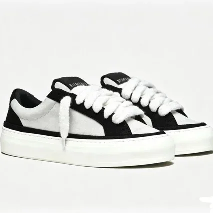 Trade Cross-border Spot Numeris Thick-soled Heightening Men and Women Couples Casual Shoes Versatile High-version Canvas Shoes