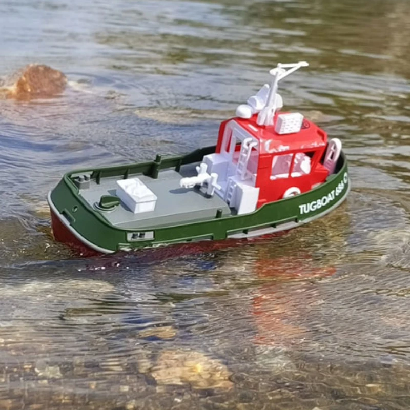 Mini Remote-controlled Tugboat Charging High-speed Boat Boat Electric Boy Children's Water Toy Boat Model