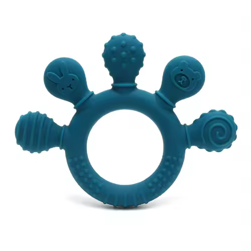erduo Silicone Baby teether anxiety teething toys 0 12 months chew beads sensory gum relief soother - Image 11