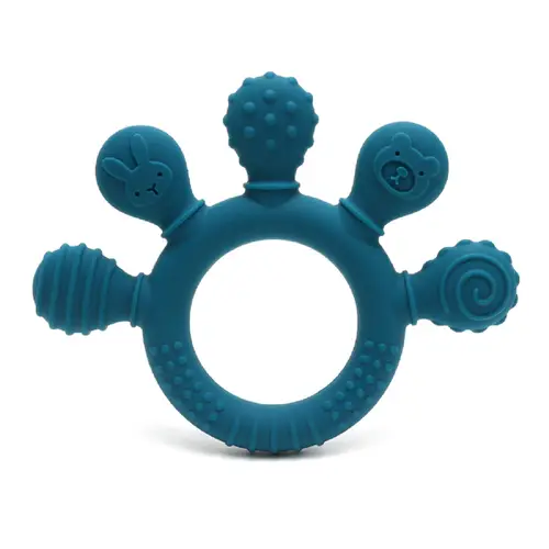 erduo Silicone Baby teether anxiety teething toys 0 12 months chew beads sensory gum relief soother - Image 11