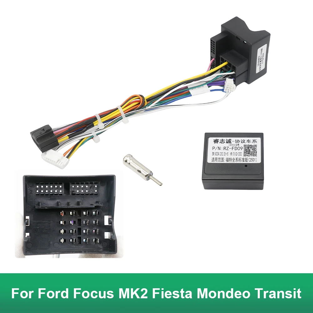 16 pin fio Ford Focus MK2: Guia Definitivo de Instalação e Compatibilidade para Rádio Android