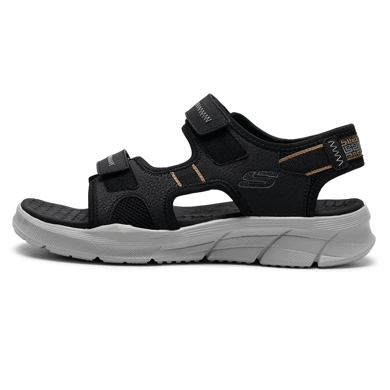 

Skechers Men's Sports Casual Sandals Outdoor Beach Shoes Bathroom Sandals Casual Slippers 237286-Blk