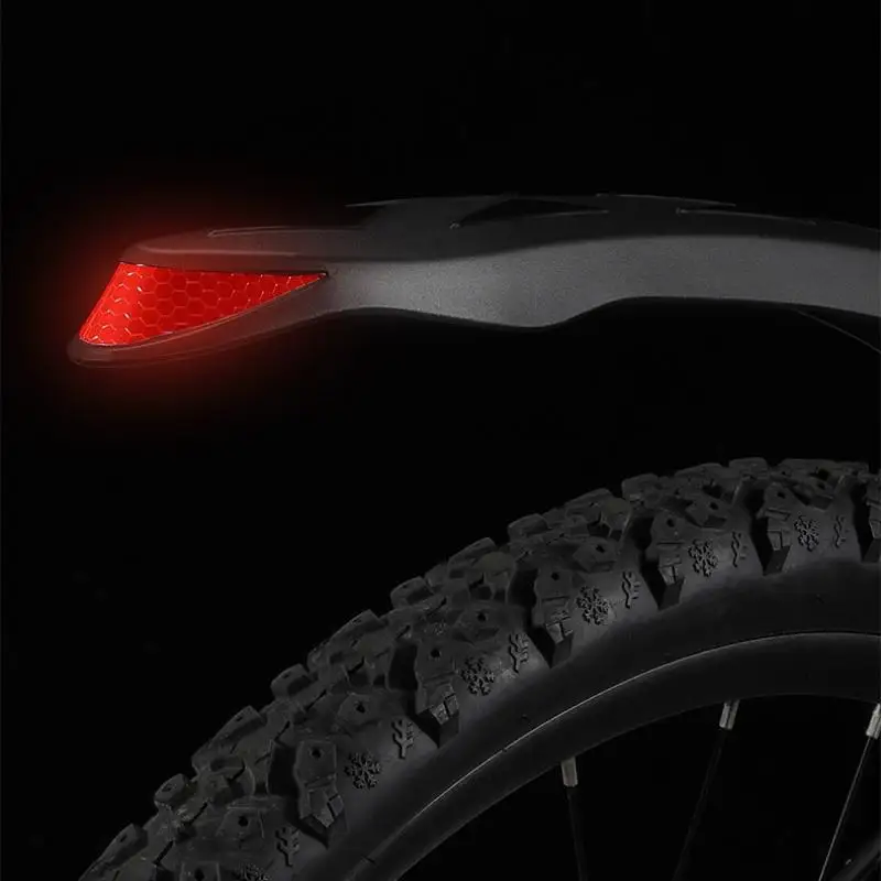

1 Set Reflective Bicycle High Toughness Bike Front Rear Mudguard For 26-27.5 Inch MTB s Bike Accessories