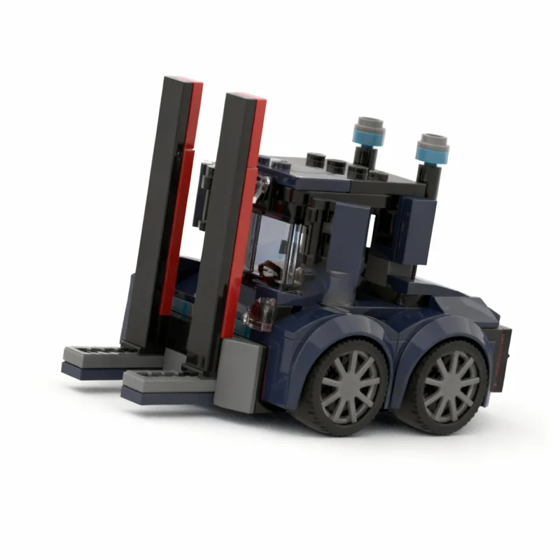 178pcs MOC 9 FORKLIFT Model Building Blocks Toy Architecture Christmas Gift Brick Education Assemble Creative Birthday Idea Kids