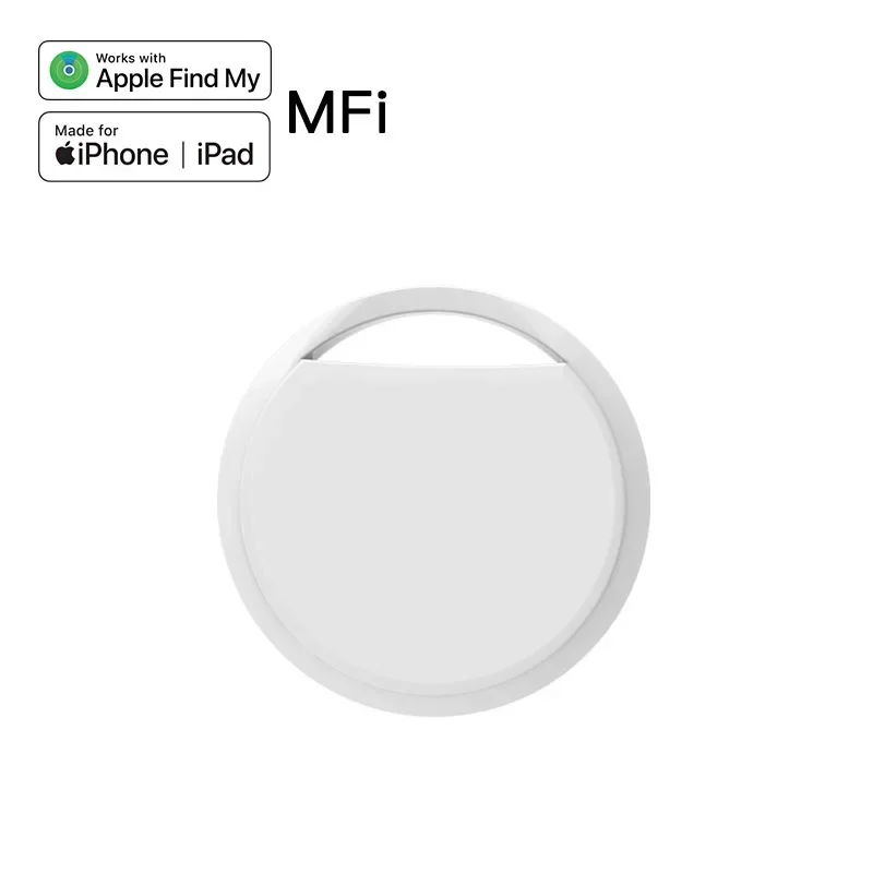 Per chiavi portafoglio portabagagli Smart tag Funziona con Apple Find My (solo iOS) GPS Smart Air tag Dispositivo anti-perdita Bluetooth Smart tracker