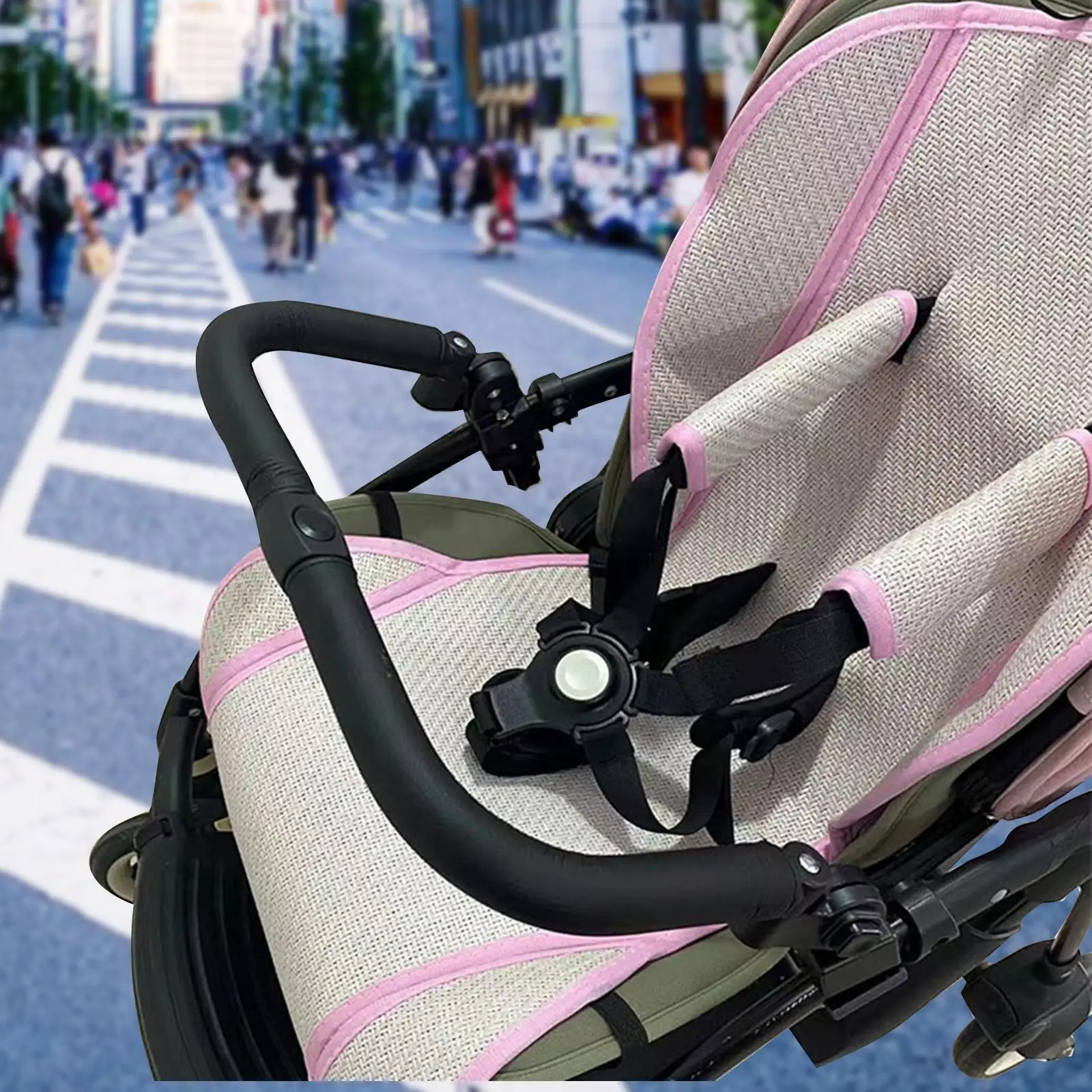 Stroller Bumper Bar Crossbar Handrails Stroller Accessories Stroller Bar for