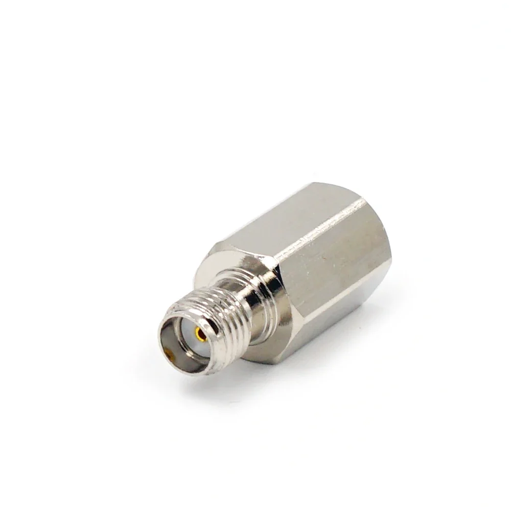 Adaptateur nicarcoaxial RF, connecteur SMA femelle, prise mâle vers Fcloser, connecteur droit vers connecteur SMA, 10 pièces