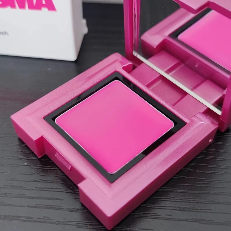 1.2g Monstergrootte Fuchsia Blush Pasta Vrouwen Multifunctionele Blush Modder Oogschaduw Matte Poeder Blusher Lip Glazuur Basma Gezicht Make-up