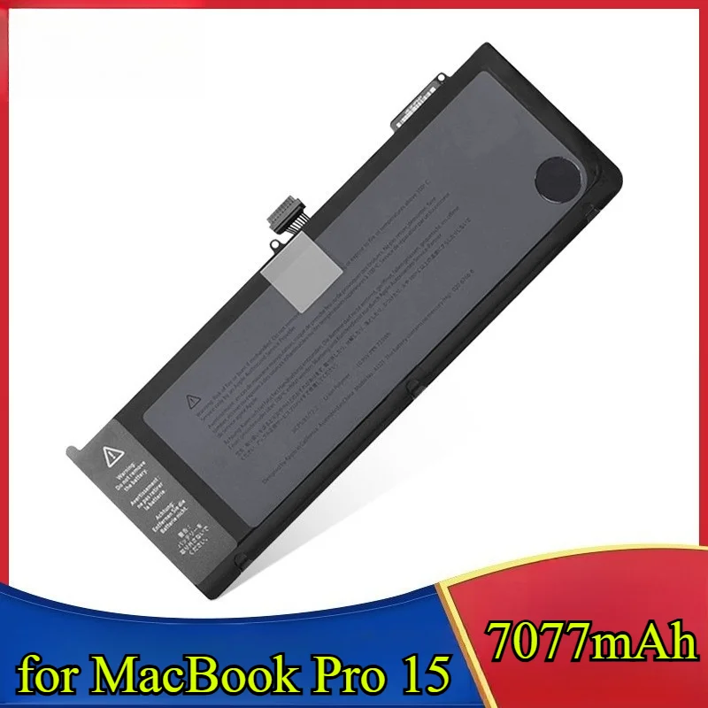 

Сменный аккумулятор емкостью 7077 мАч для MacBook Pro 15 A1286/A1382/A1321 литий-полимерный премиум-класс с интеллектуальным управлением питанием
