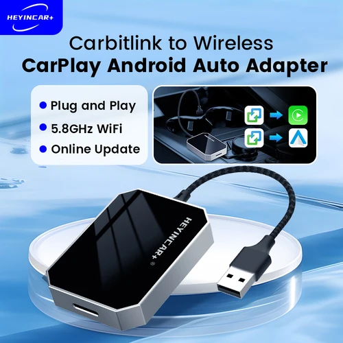 HEYINCAR Carbitlink, fácil conexión a CarPlay inalámbrico Android Auto para DongFeng Forthing T5 EVO Aeolus Shine Waze Google Map