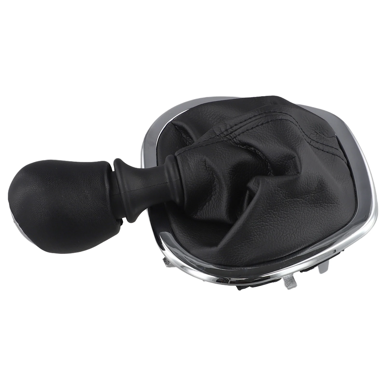 

Обновление салона автомобиля Ручка переключения передач Эргономичный чехол переключения передач Кожаный чехол переключения передач Гладкий черный внешний вид Эргономичный дизайн