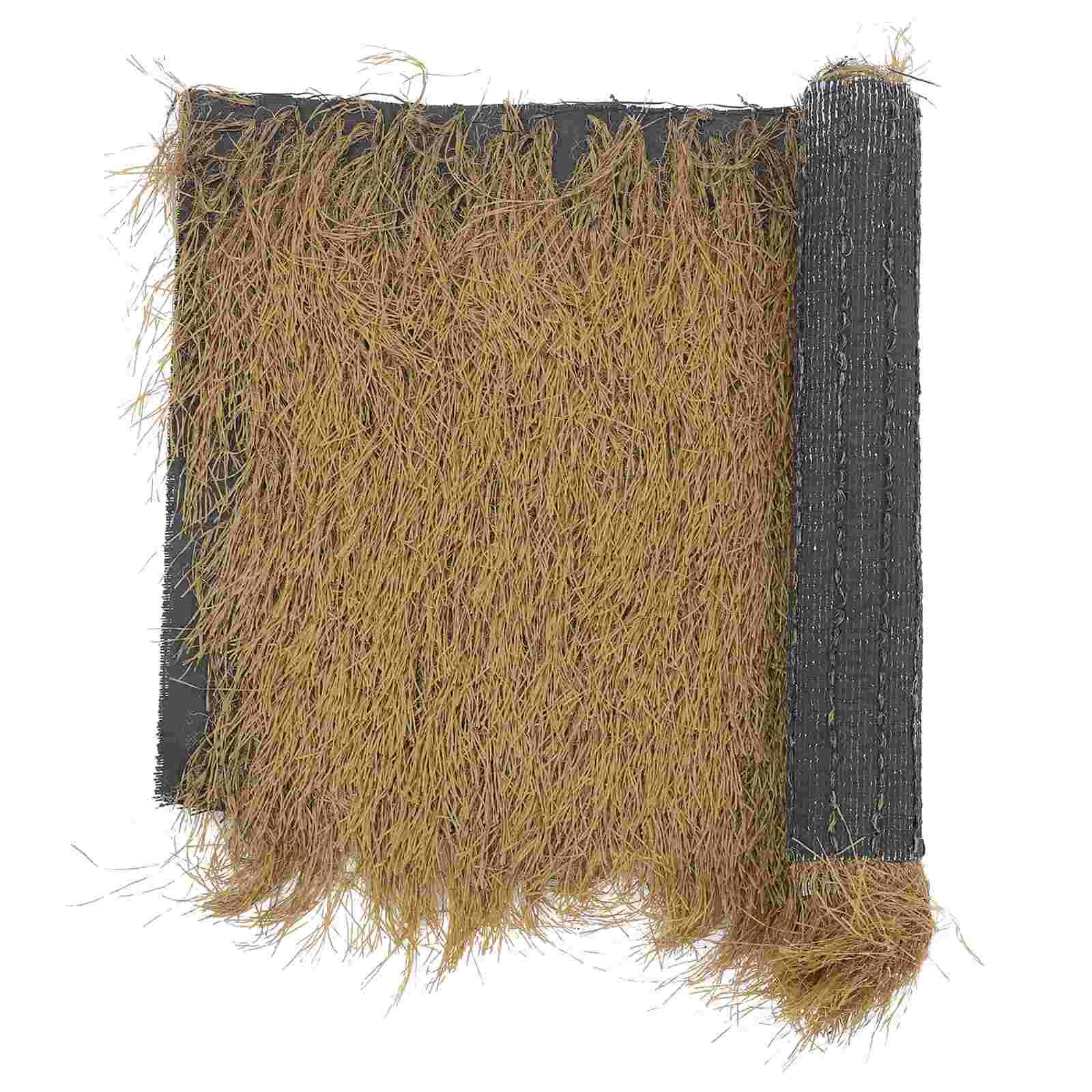 

Landscaping Thatch Roof Decor Mexican Straw Artificial Roofing Pe Simulation for Garden