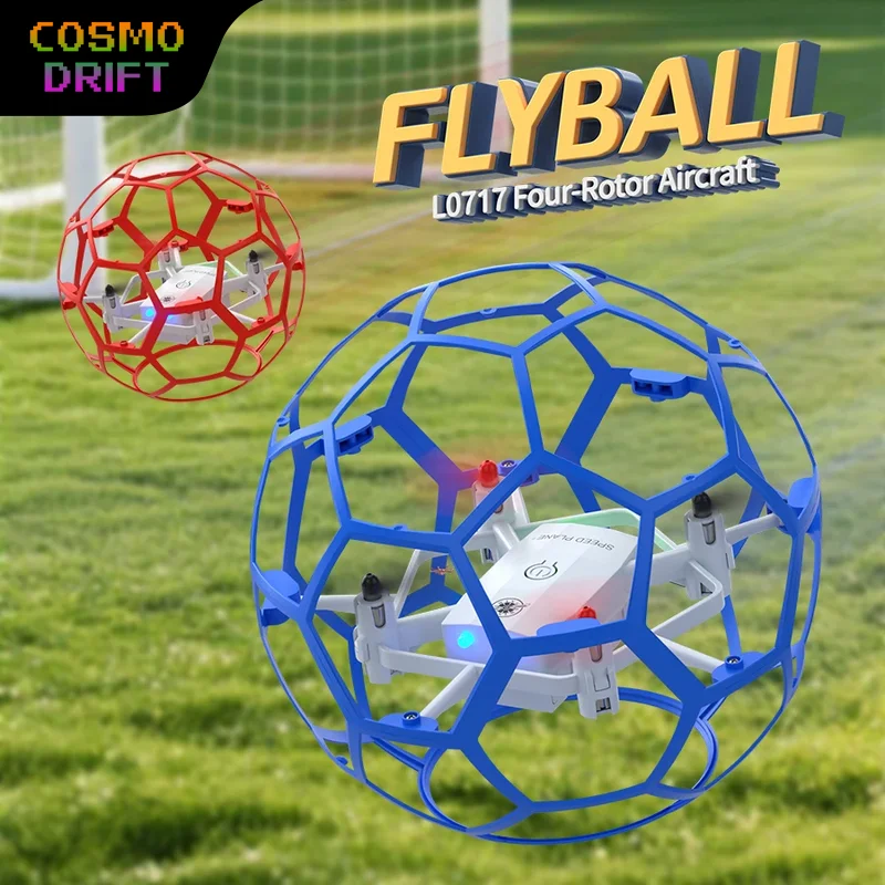 RC Flying Ball Drone Quadcopter with 3D Flip Stunt Durable Mini Training UAV for Teens Competition Flight Toy Gift for Boys