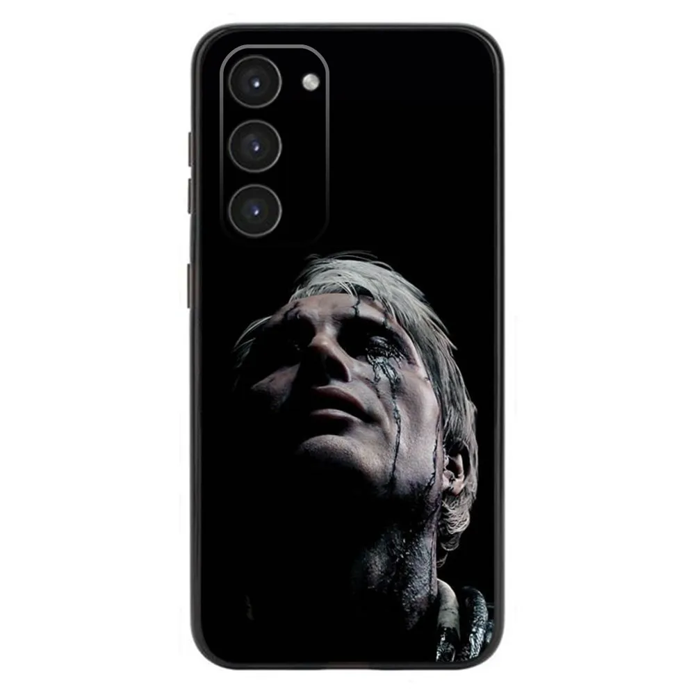 M-Mads M-Mikkelsen Phone Case For Samsung Galaxy A20,A21s,A22,A31,A32,A52,A53,A72,73,A80,A91 Soft Liquid Silicone Black Cover