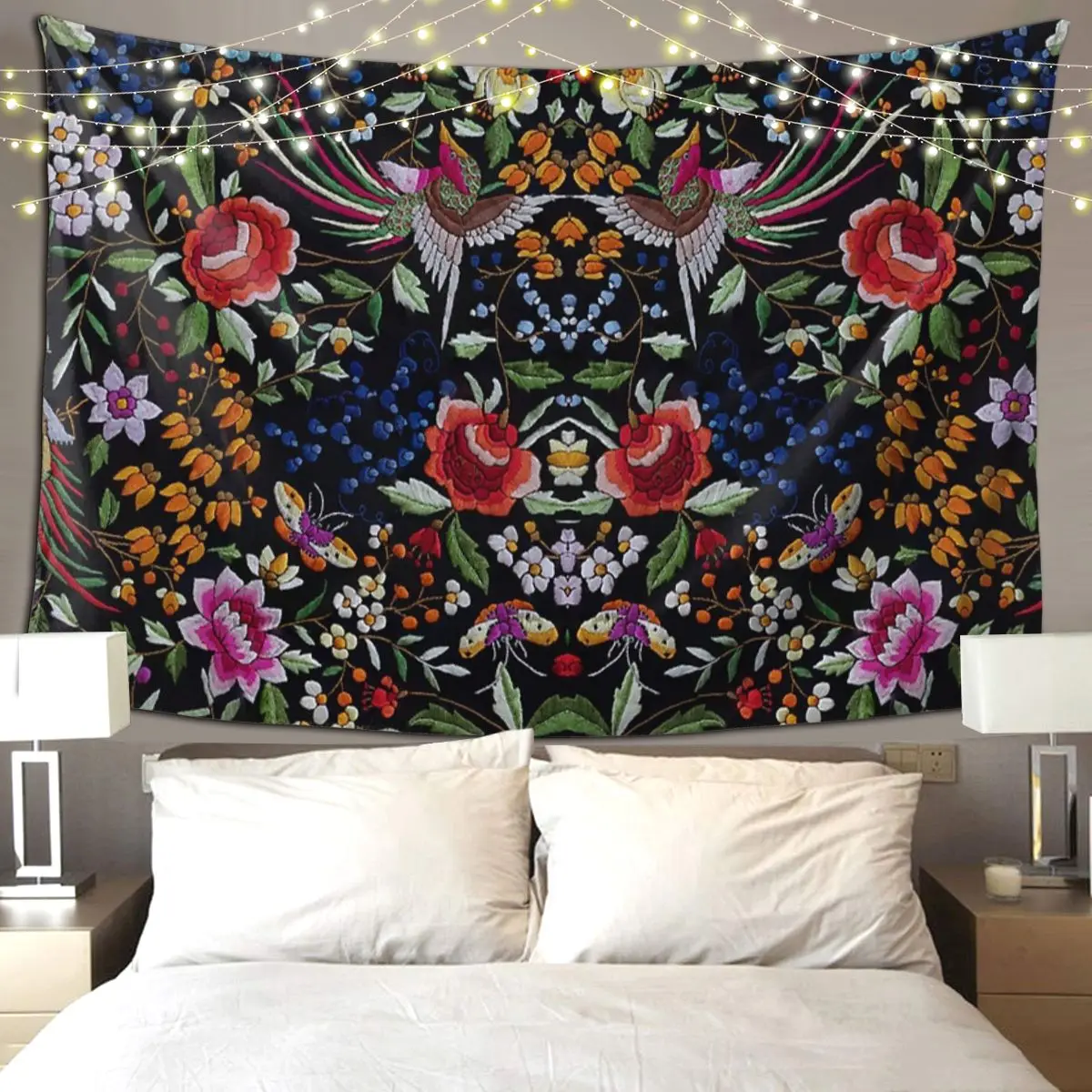 

Испанский фламенко Мантон шаль мотив гобелен забавный настенный эстетический гобелен для украшения дома для гостиной комнаты в общежитии