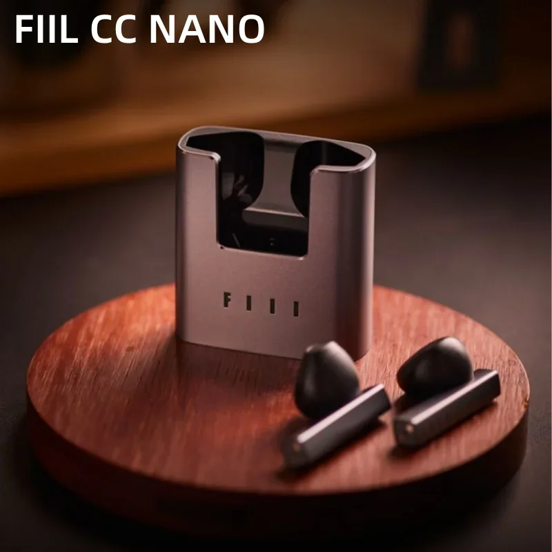 

Global Version FIIL CC Nano Wireless Bluetooth 5.2 Earbuds ENC TWS Headphones Metal Design Hi-Fi Earphones Support APP Gift