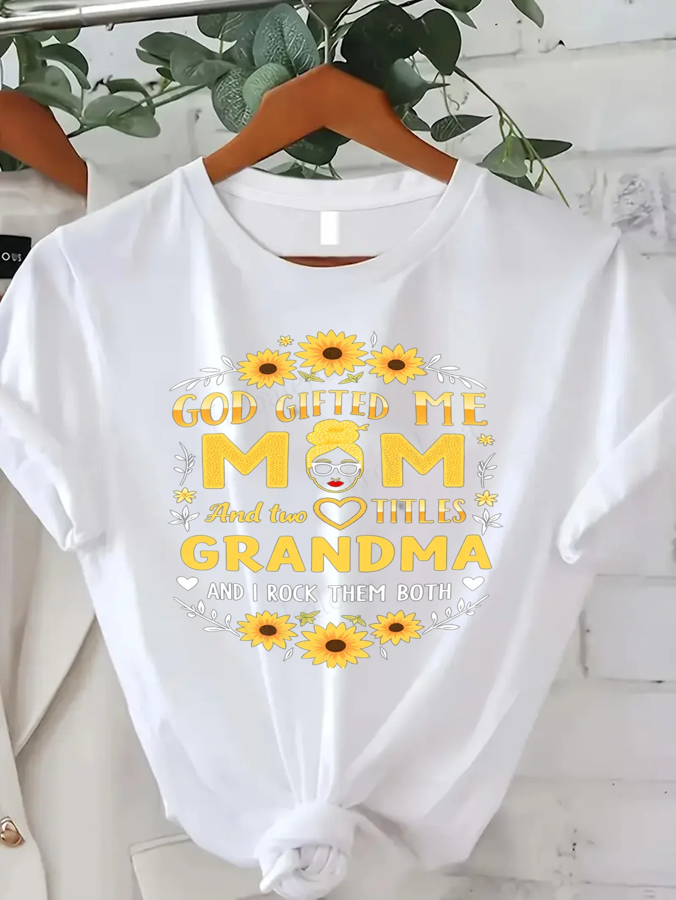 

Женская футболка с подсолнухом, футболка для мамы и бабушки — милая семейная футболка Love