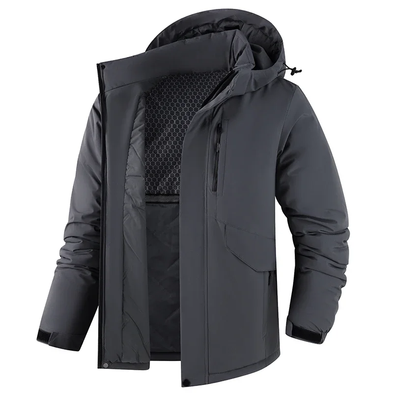 Winter Hot Outdoor Sports Graphene Stormtrooper Coat Cotton Coat Men New Style Couple Warm Windproof Waterproof Trekking Parkas