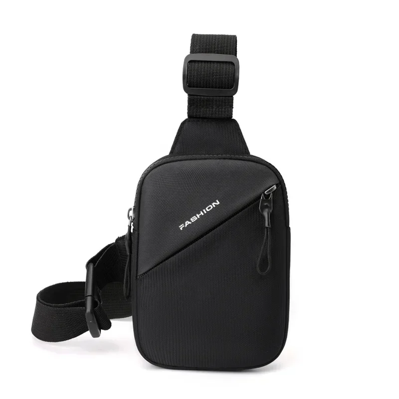 Brand Men Shoulder Chest Bag Fashion Sling Crossbody Bags for Male 2023 Casual Nylon Waterproof Man Handbag Sports Phone Travel