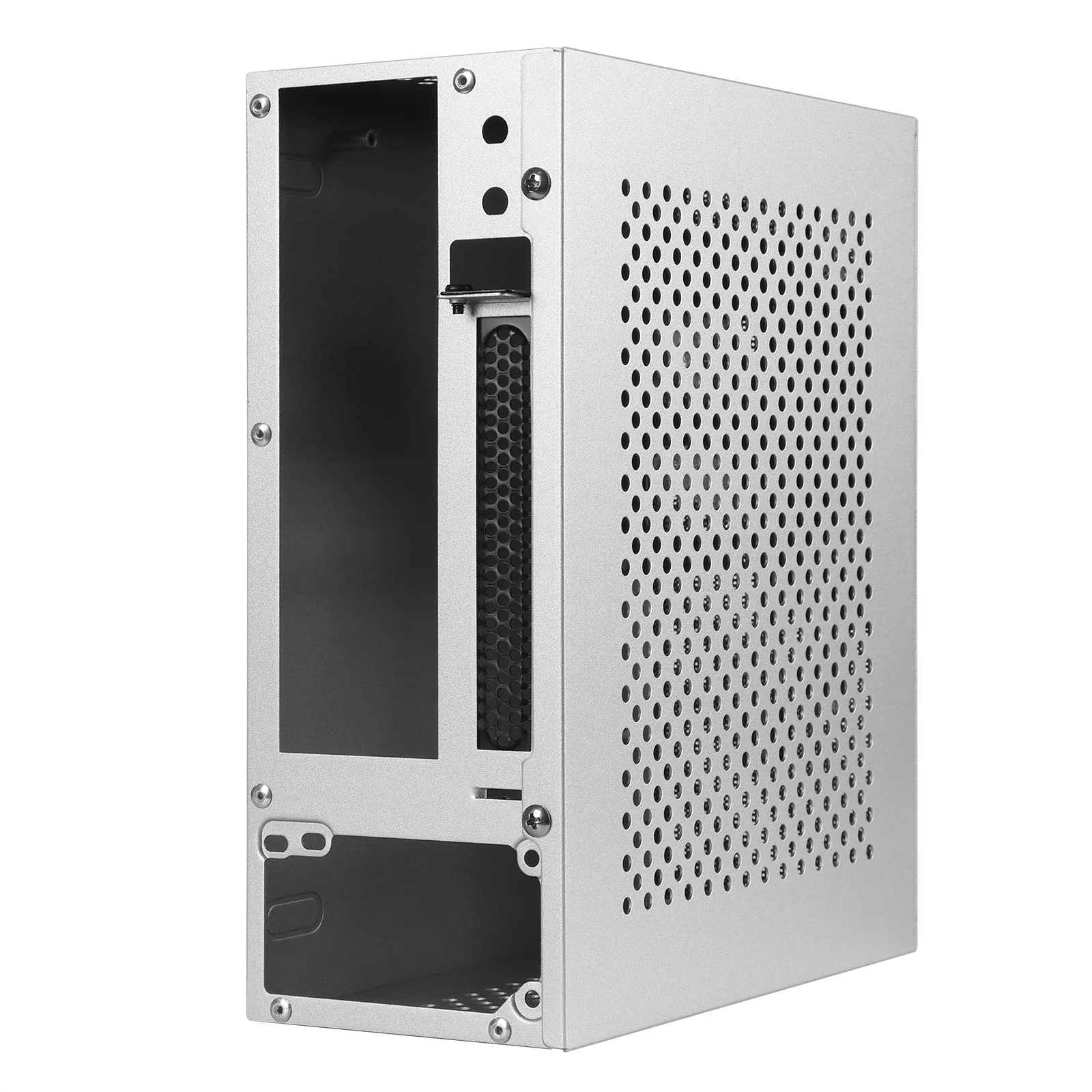 حافظة كمبيوتر ITX صغيرة مع وحدة Flex ATX 600W PSU، USB 3.0، هيكل فولاذي صغير الحجم، يدعم اللوحة الأم ITX #4