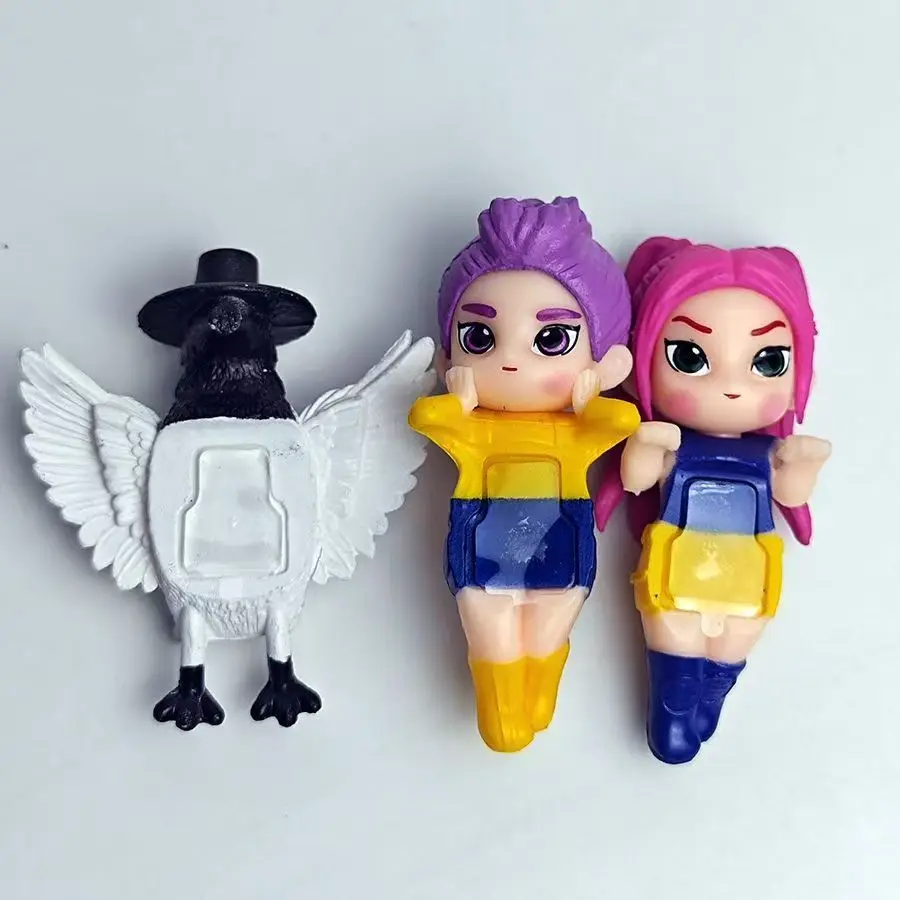 Hot Koop Angel Blind Box Kpop Demon Hunters Anime Mini Figuren Auto Telefoon Ornamenten Poppen Fans Speelgoed voor Kinderen Verjaardagscadeautjes