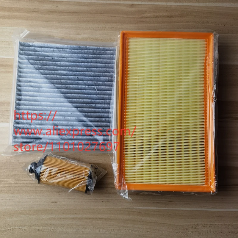3PCS/SET Filter Set for 2022 JETOUR DASHING 1.6T Air,Oil,Cabin Filter