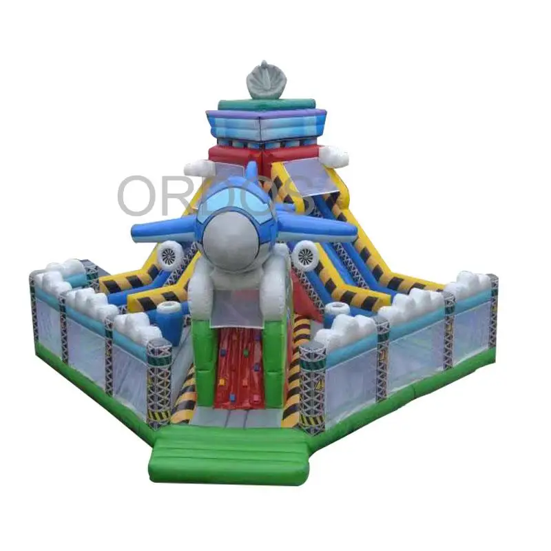 Outdoor Large Inflatable Trampoline Manufacturer Bounce Castle Custom Trampoline Jump Castle Sliding Combination Bounce House