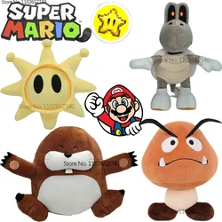 New Super Mario Monty Mole Goomba Plush Toy Shine Sprite Cute Decoration Games Doll Children's Birthday Gifts