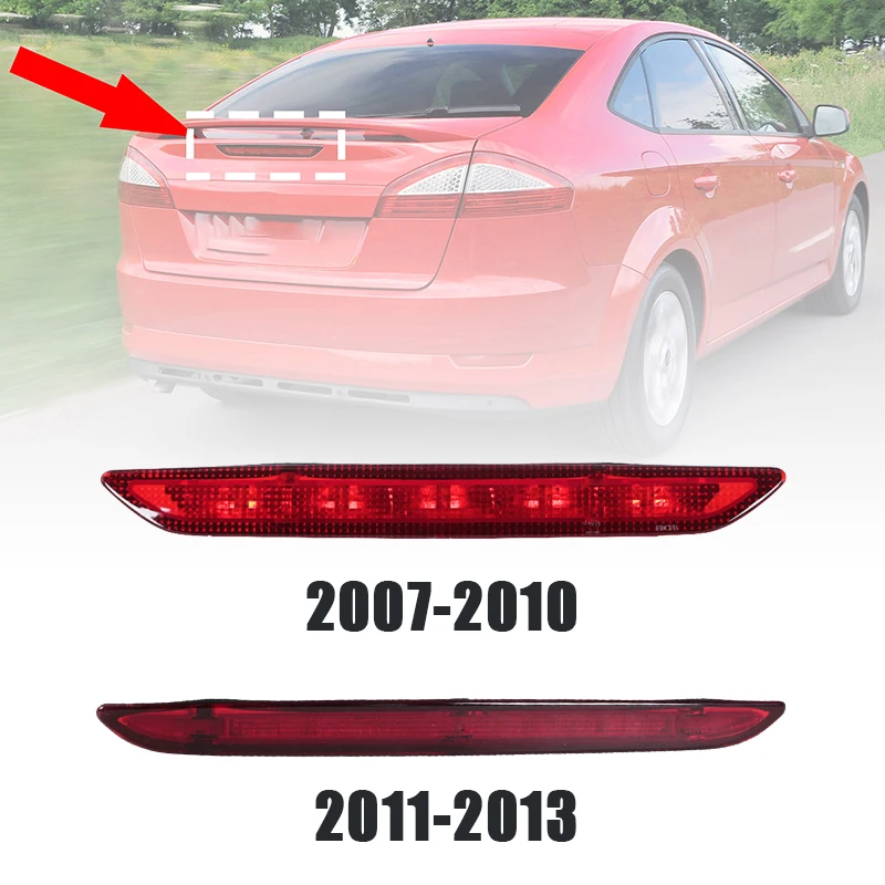 

Car 3rd Third High Mount Brake Light For Ford Mondeo 2007-2010 2011-2013 Rear Additional Stop Lamp 7S71-13A601