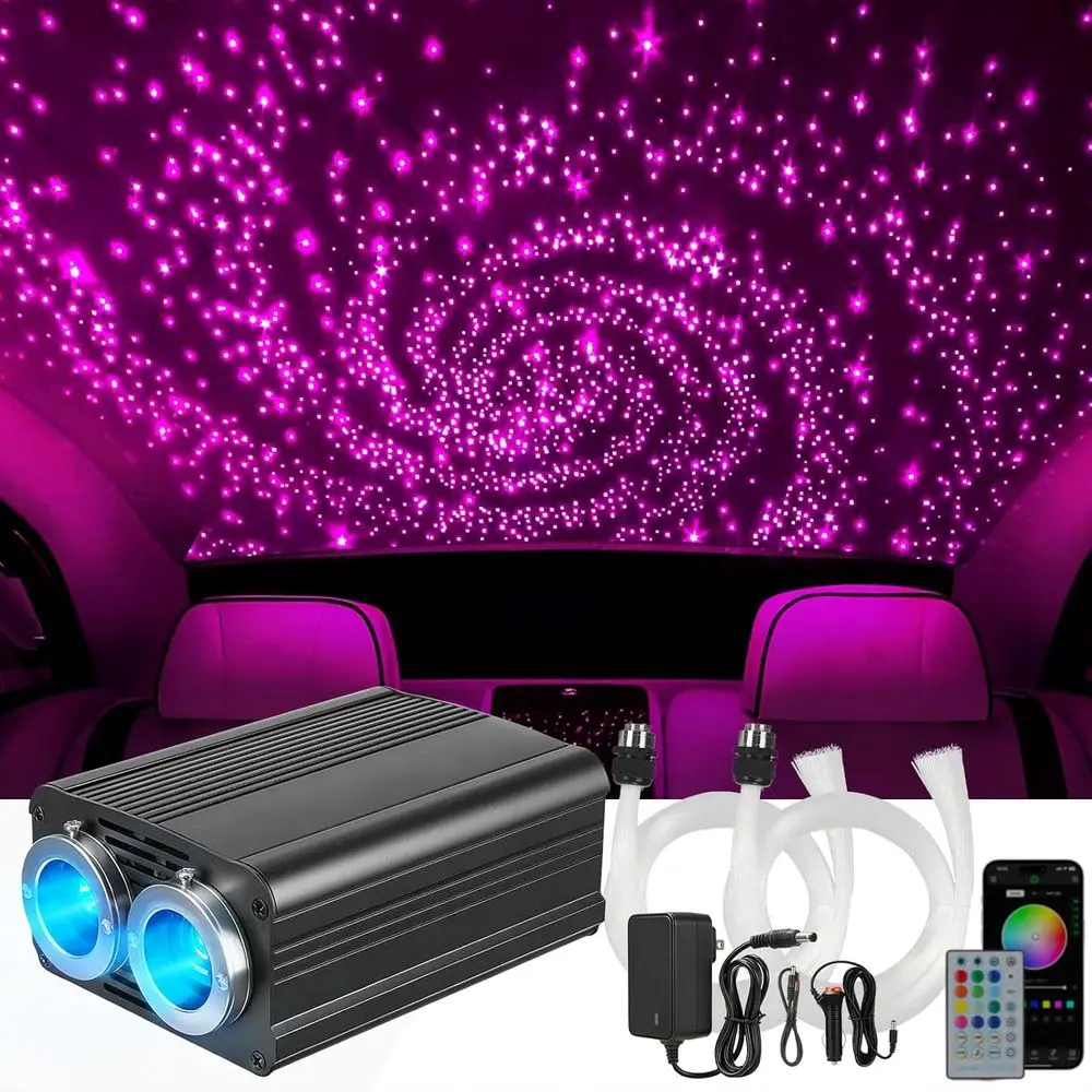

36W liner Light Kit, Lights or Car Decor 1000pcs*0.03in*9.8t/, iber Optic Star Ceiling Lights APP/Remote Control or Car Roo Home