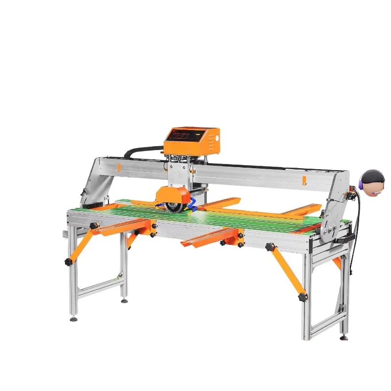 Water-cooled glass cutting machine, slate tile stone