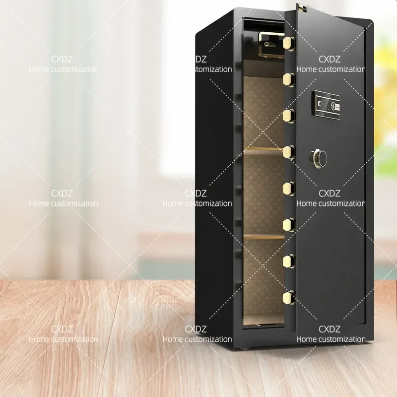 Large Smart Fingerprint Safe Box 1.2m 1.5m Household Office Security Deposit Box for Home Business Storage