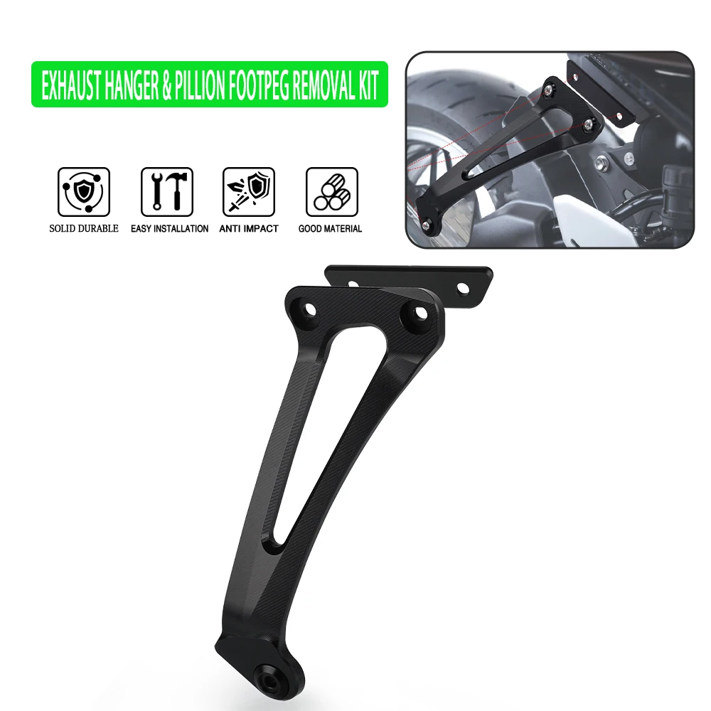 

Z900RS Motorcycle For Kawasaki Z900RS Z900 RS Cafe Performance SE 2018-2024 2022 Exhaust Hanger & Pillion Footpeg Removal Kit