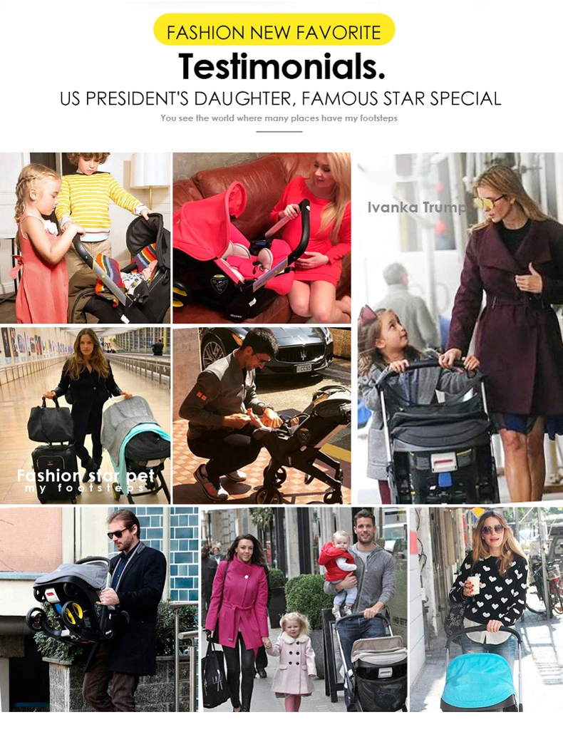 4 in 1 라이트 카트 경량 유모차 안전 카트 아기 유모차 네 바퀴 유모차 도우나