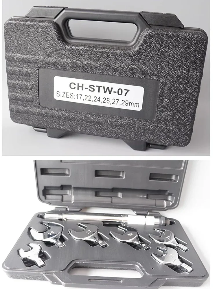 Wrench Set Tool  Air Conditioner Torsion Wrench Set High Carbon Steel Good Accuracy Torsion Wrench for Disassembly Maintenance
