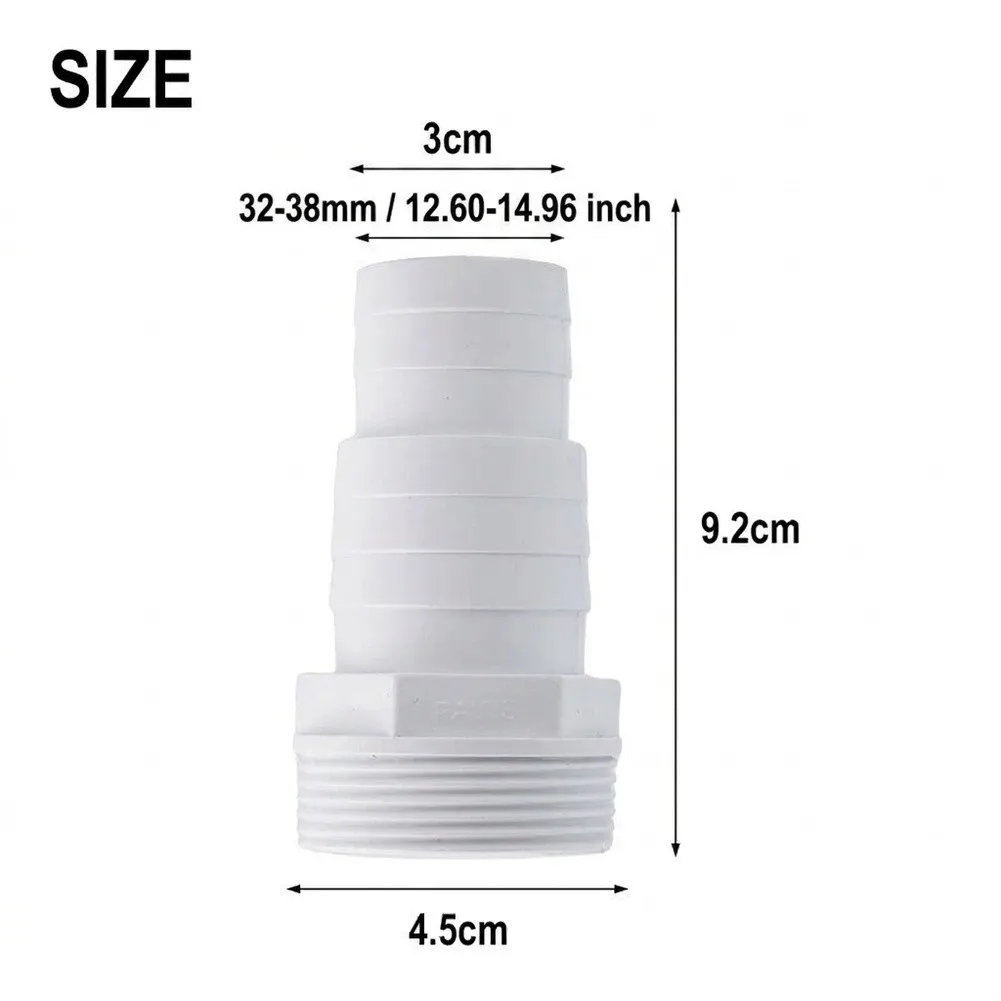 Hose Nozzle Set Made of ABS for Filter Pumps Non Slip High Pressure Pool and Pond Applications 2 pcs 8 pcs 16 pcs