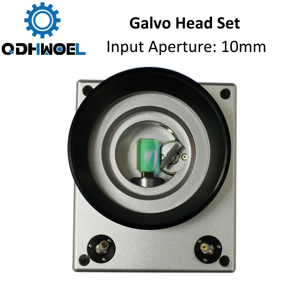 QDHWOEL 1064nm ألياف الليزر عالية السرعة المسح جالفو رئيس SG7110 فتحة الإدخال 10mm الجلفانومتر الماسح الضوئي مع مجموعة إمدادات الطاقة #3