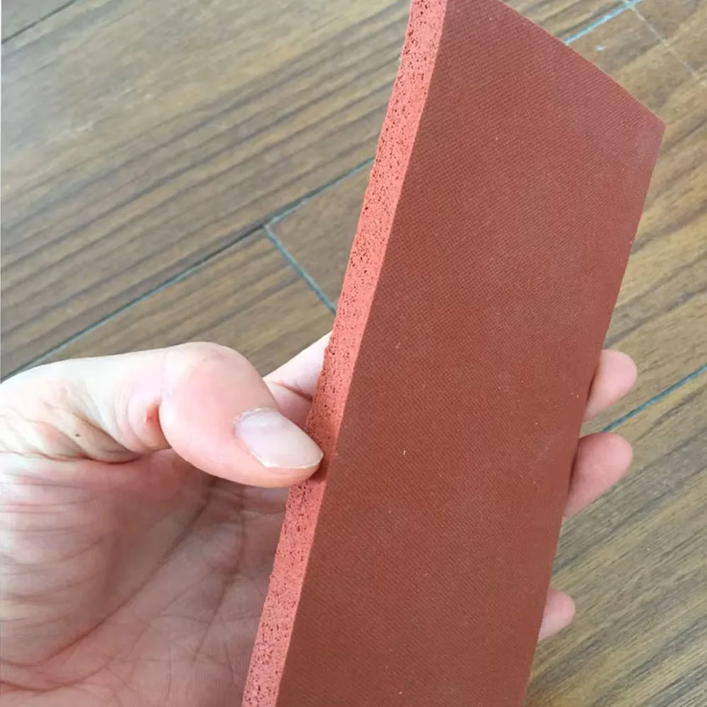 Free Ship 1Piece 7x14cm High Temperature Resistant Foamed Silicon Rubber Plate Pad for Heat Press MachineTransfer Machine
