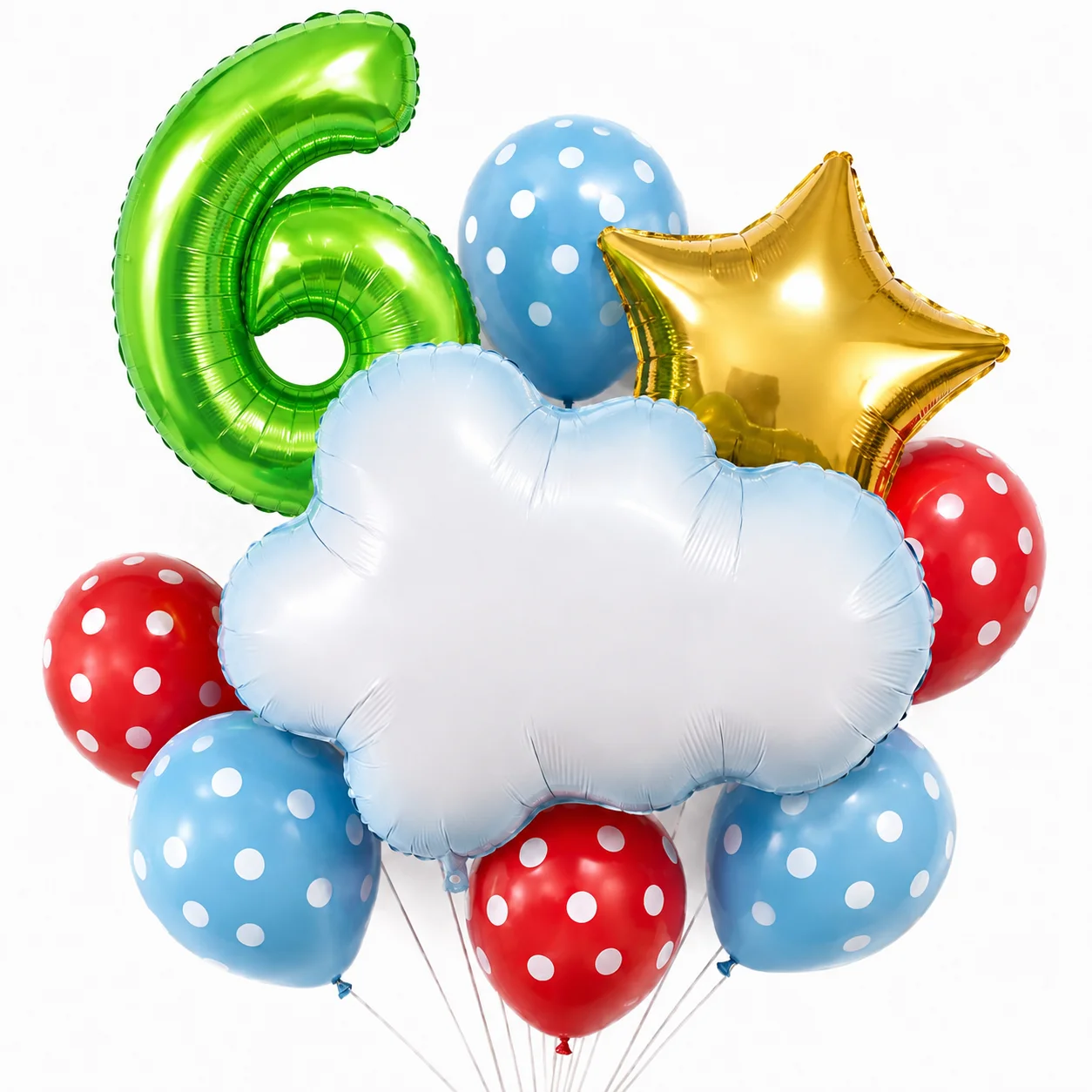 For Game Fan Theme Green Number 0-9 Digital Balloons Cartoon Cloud Birthday Party Wedding Decors Baby Shower Supplies Super Good view 6