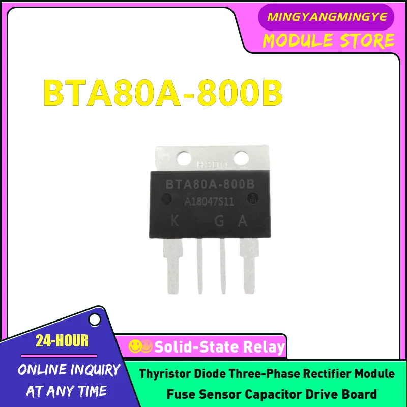 BTA41-800B BTA60A-800B BTA80A-800B BTA80A-1200B BTA100A-800B BTA100A-1200B BTA100A-1600B Bidirectional thyristor module