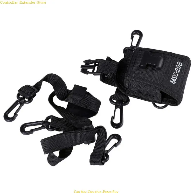 

Two Way Radio Holder Holsters Nylon Belt Bag Interphone Storage Bag