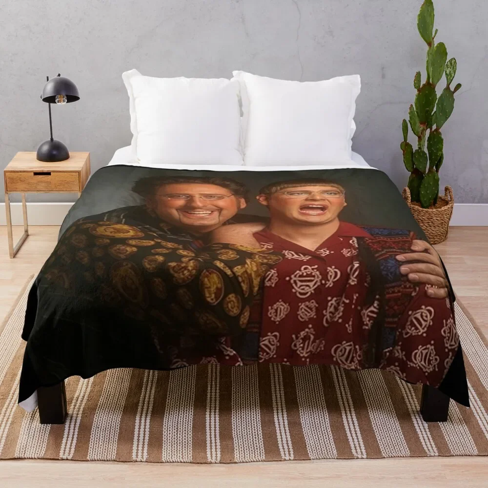 

tim and eric news Throw Blanket Tourist Flannel Thin Blankets