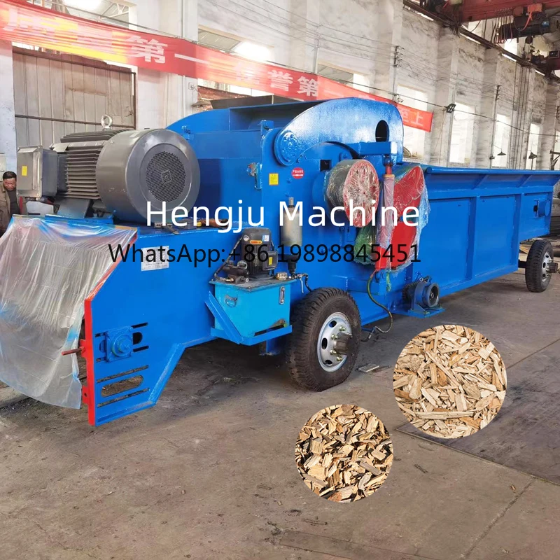 

Wood Chopping Hammer Crusher Machine for Sale Wooden Pallet Crusher Shredder Machine