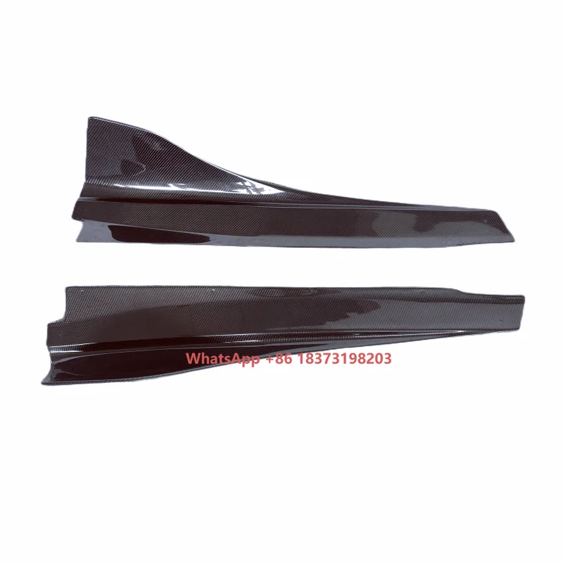 

High quality carbon fiber DMC style side skirts for the McLaren MP4-12C 650S 650 body kit front bumper edge rear diffuser