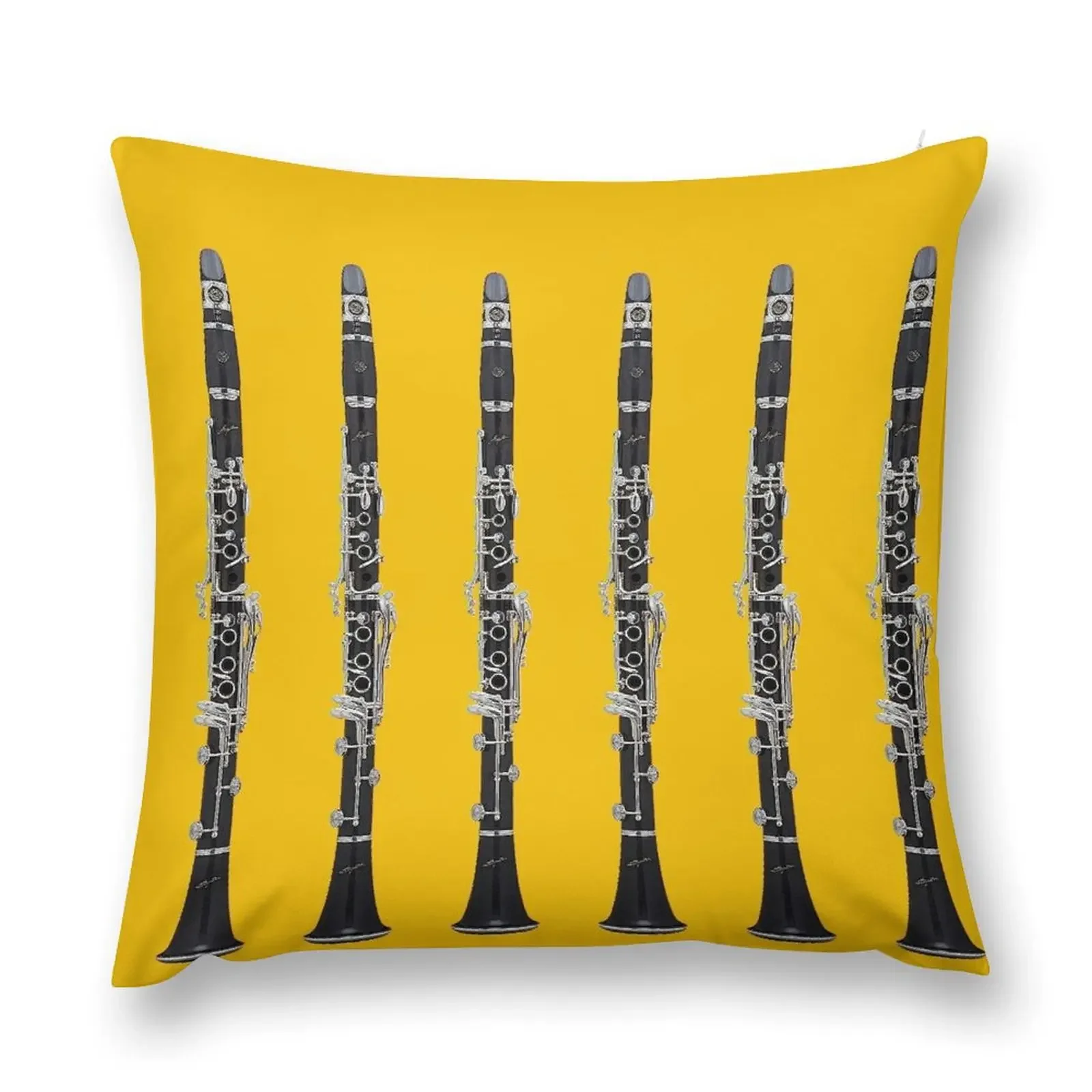 The Clarinet Licorice Stick Throw Pillow Marble Cushion Cover pillow pillowcase Elastic Cover For Sofa pillow